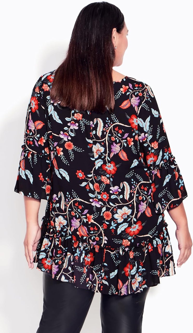 Avenue Women's Estella Print Top - Image 3